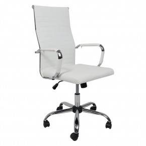 Кресло поворотное ELEGANCE, LIGHT, экокожа, белый